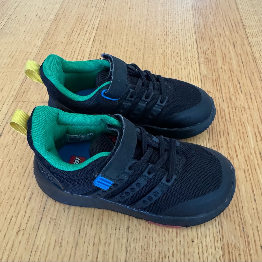 Adidas X Lego Racer TR21 Elastic Lace and Top Strap Shoes, Size 8